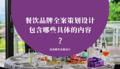 餐飲品牌全案策劃設(shè)計包含哪些具體的內(nèi)容？（3）
